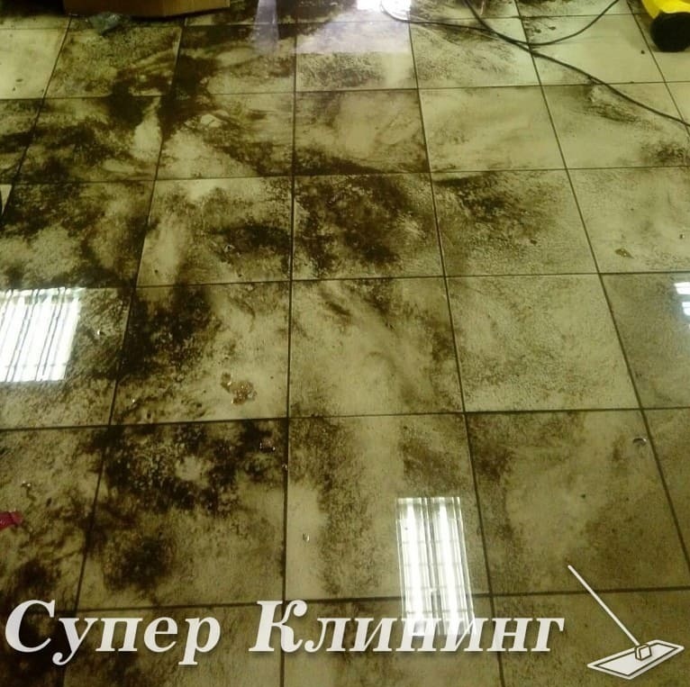 До уборки квартиры после потопа