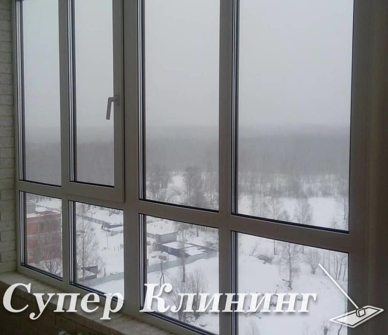 После мытья лоджии в квартире