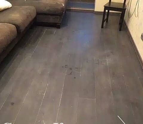 После уборки сильно запущенного и очень грязного офиса/коммерческого помещения